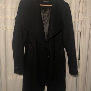 Calvin Klein Black Coat